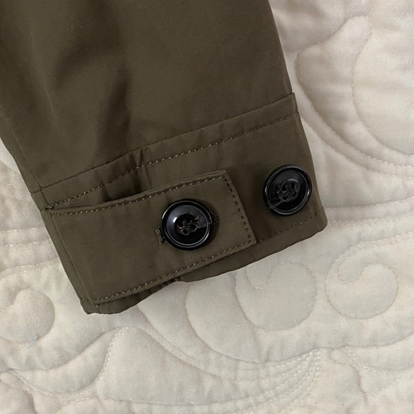 Zara Military Jacket Mens Size Medium Hooded - Picture 10 of 15